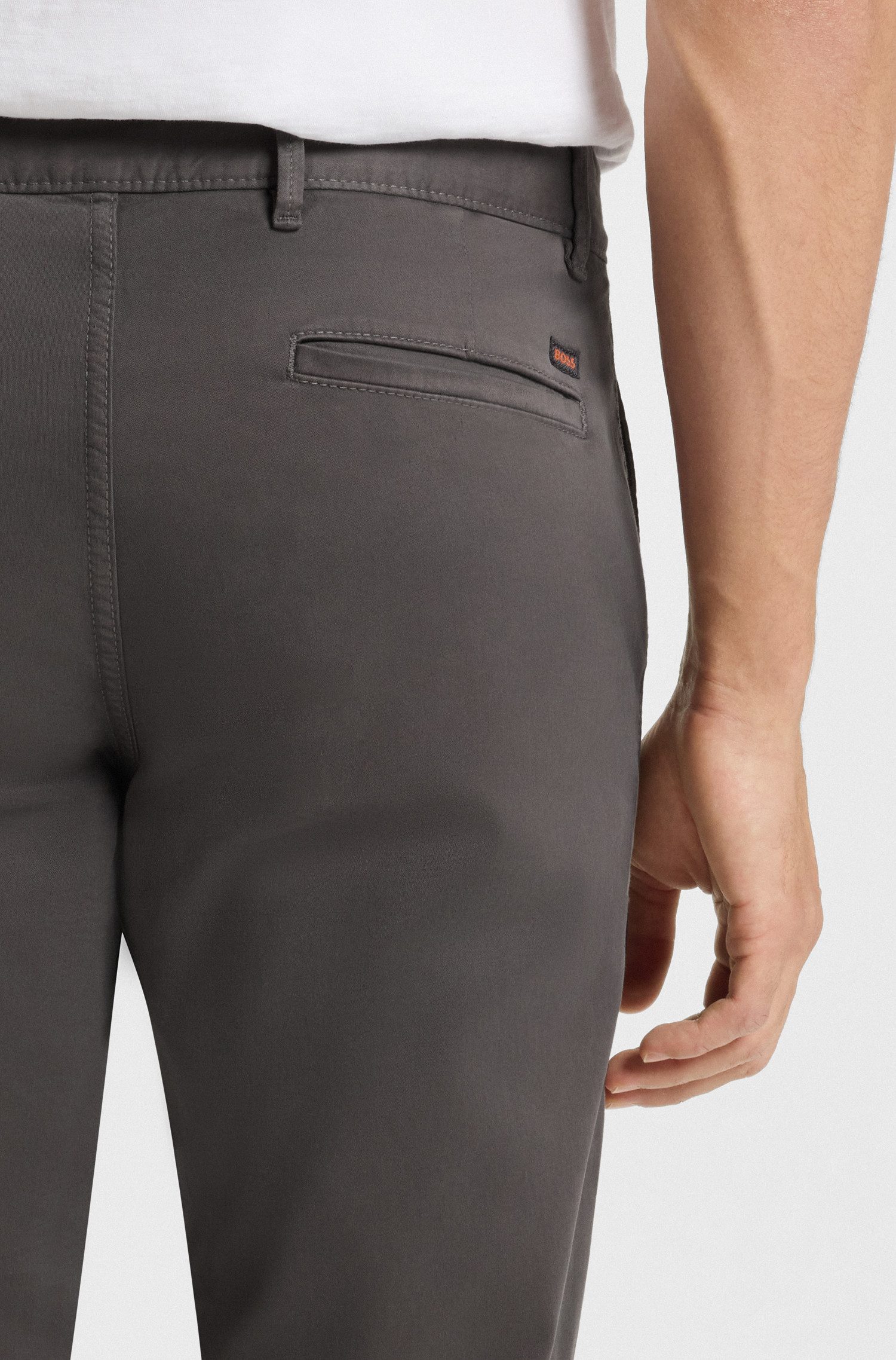 BOSS ORANGE Chinohose slim mit Gesäßtaschen günstig online kaufen