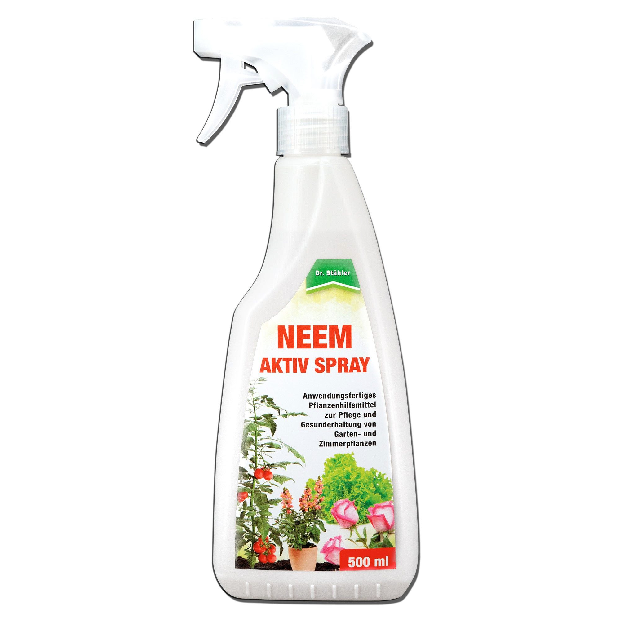 Dr. Stähler Pflanzenstärkungsmittel Neem Aktiv Spray - Pflanzenpflege für gesunde Garten- & Zimmerpflanzen, Spray, 10-St., 10 x 500 ml Neem Aktiv Spray – Natürliche Pflege für gesunde Blätter, Neem Aktiv Spray – Blattpflege für vitale Zimmer- & Gartenpflanzen