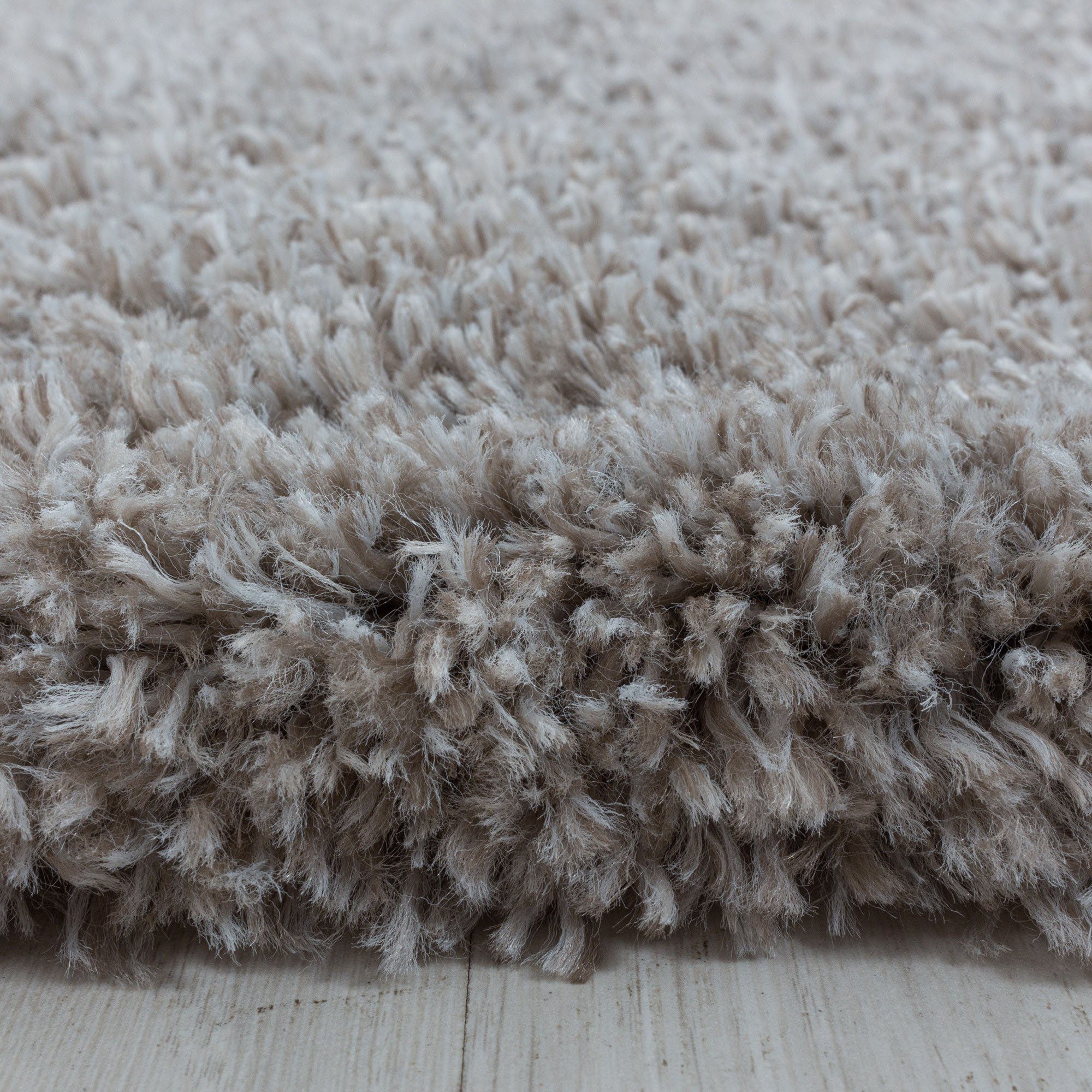 Ayyildiz Teppiche Hochflor-Teppich FLUFFY 3500, auch als Läufer und in Rund, rund, Höhe: 50 mm, Langflor, Shaggy, uni, robust, Wohnzimmer – Bild 4 von 5