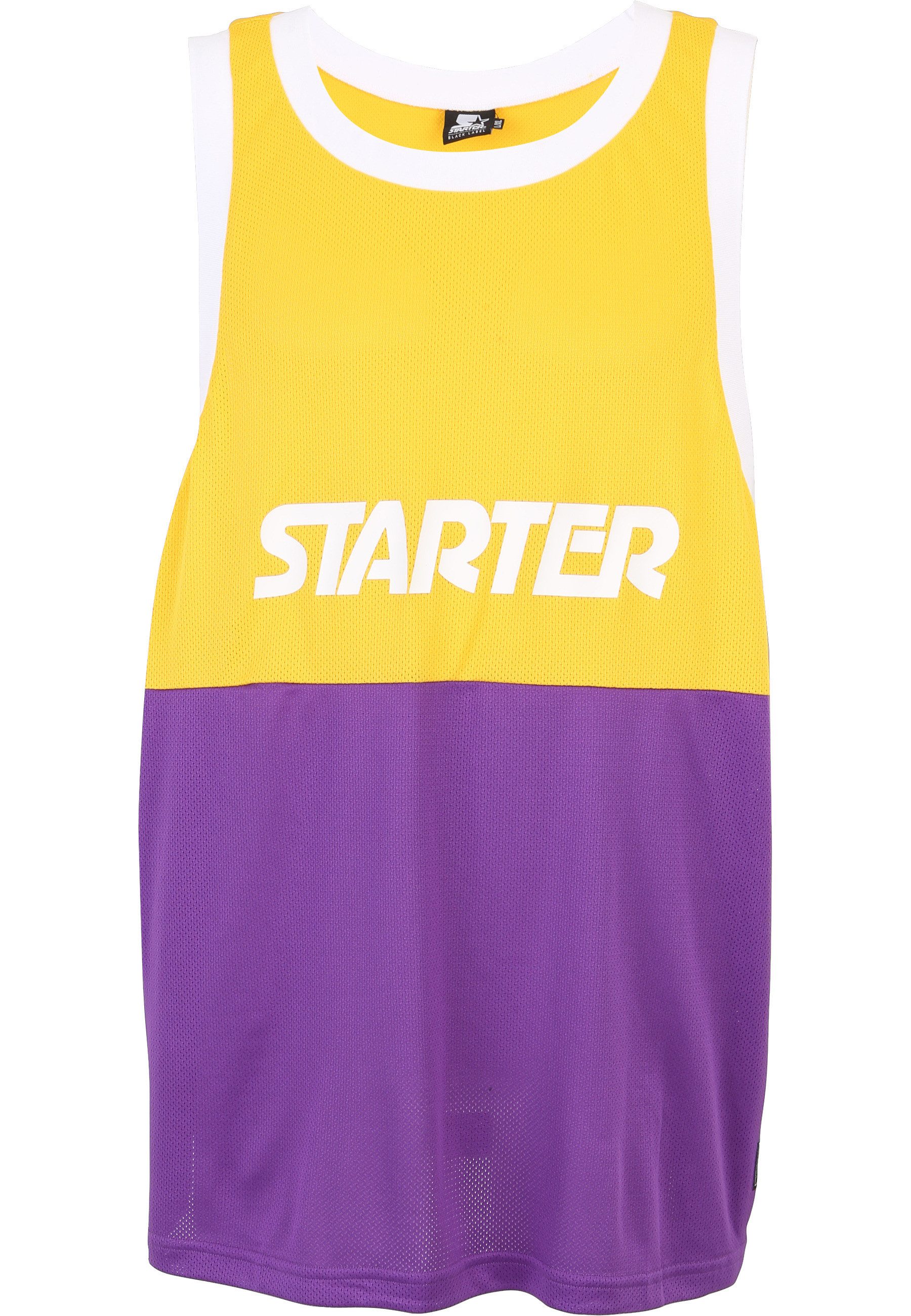 Starter Black Label Tanktop Starter Black Label Herren Starter Split Mesh Tank Top (1-tlg)