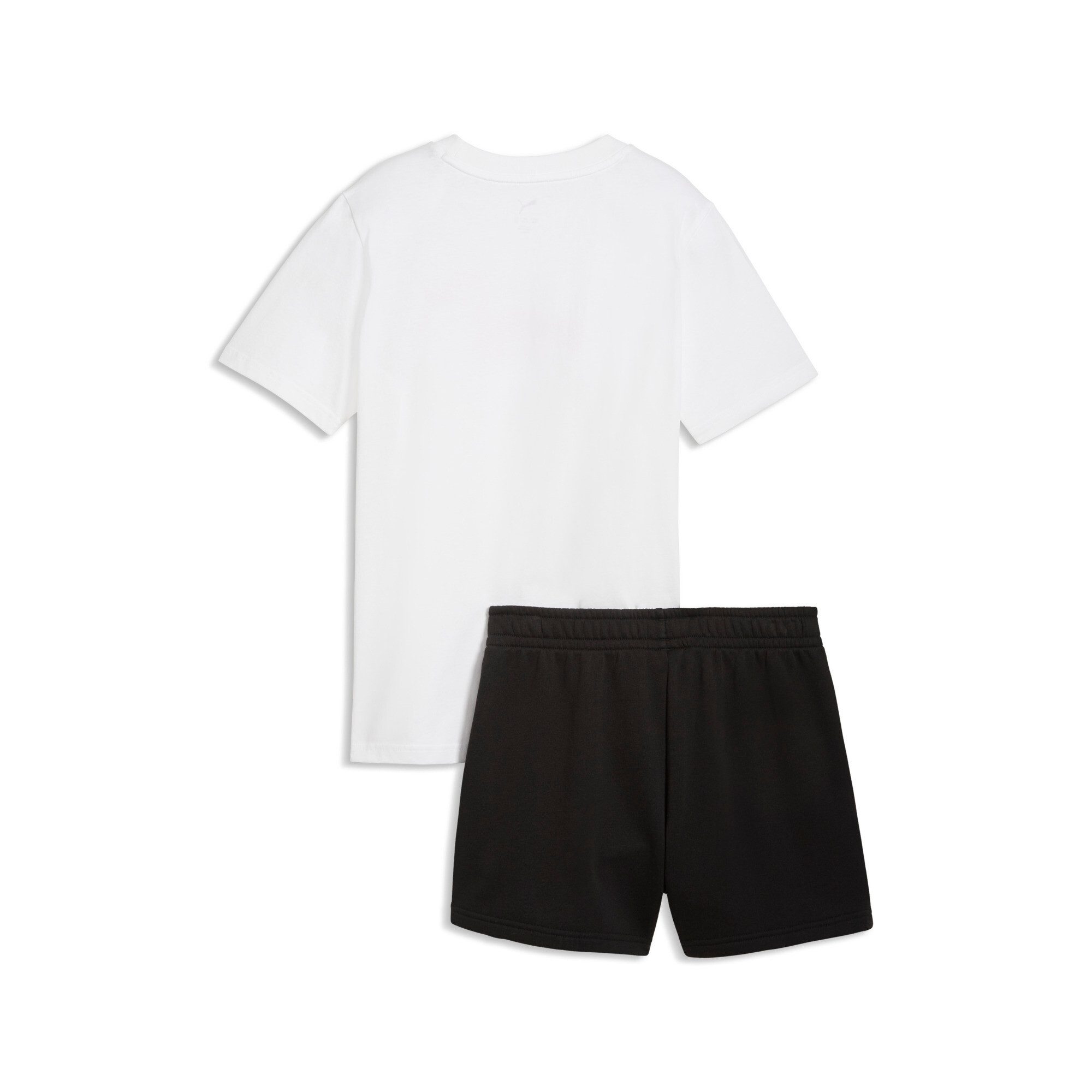 PUMA Trainingsanzug ESS NO.1 LOGO TEE AND SHORTS SET G (2-tlg), aus Baumwolle, mit elastischem Bund und innenliegendem Kordelzug