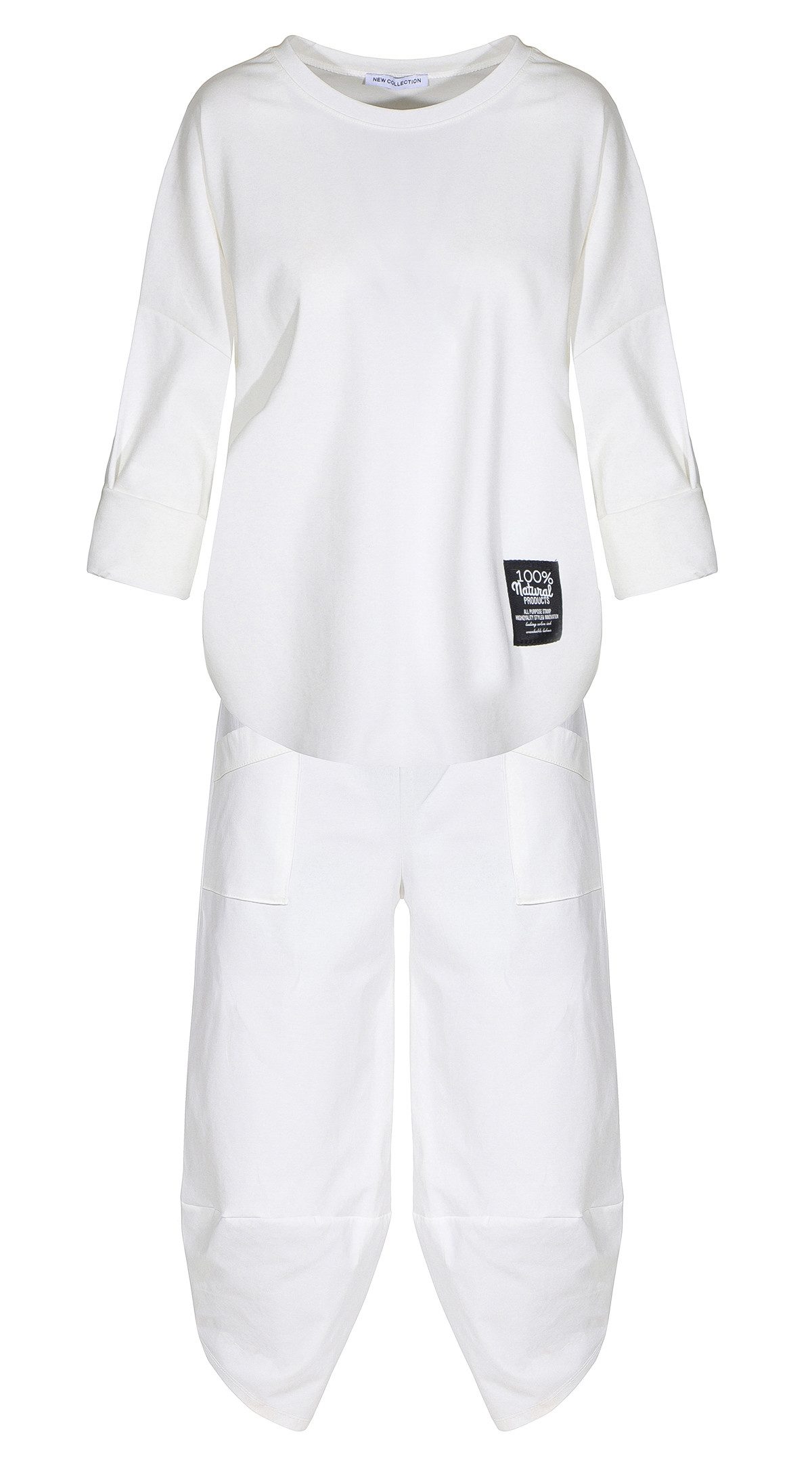 simaranda Jogginganzug Damen Jogginganzug 6171 36-42 Weiß günstig online kaufen