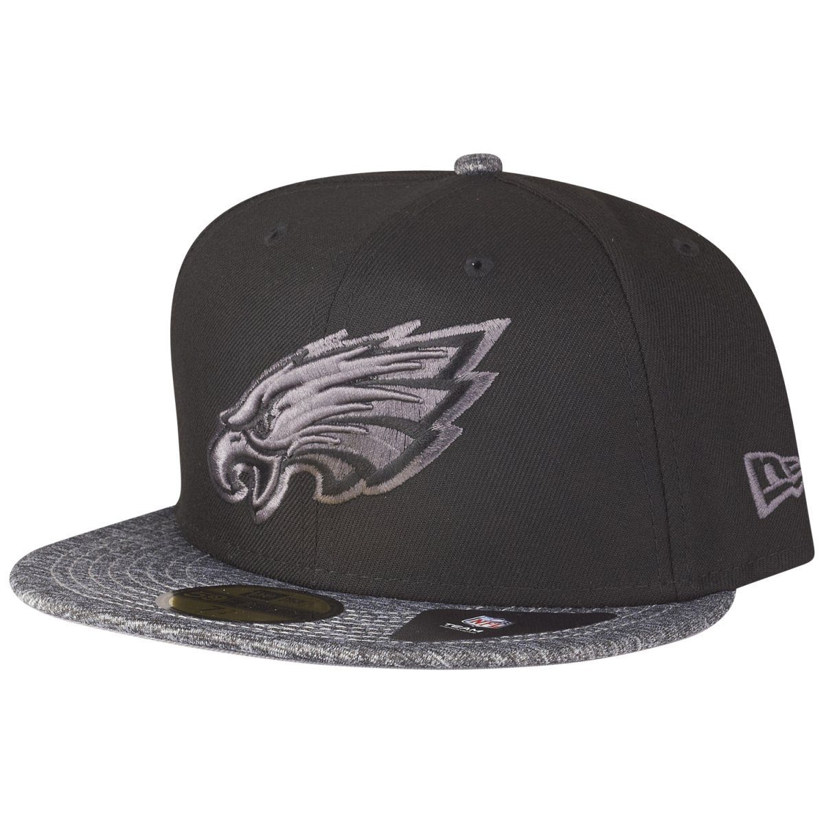 ᐅ New Era Fitted Cap 59Fifty GREY II Philadelphia Eagles OTTO