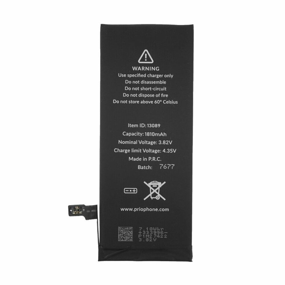 prio Prio-Akku für iPhone 6 (Universal APN) Handy-Akku (1 St)