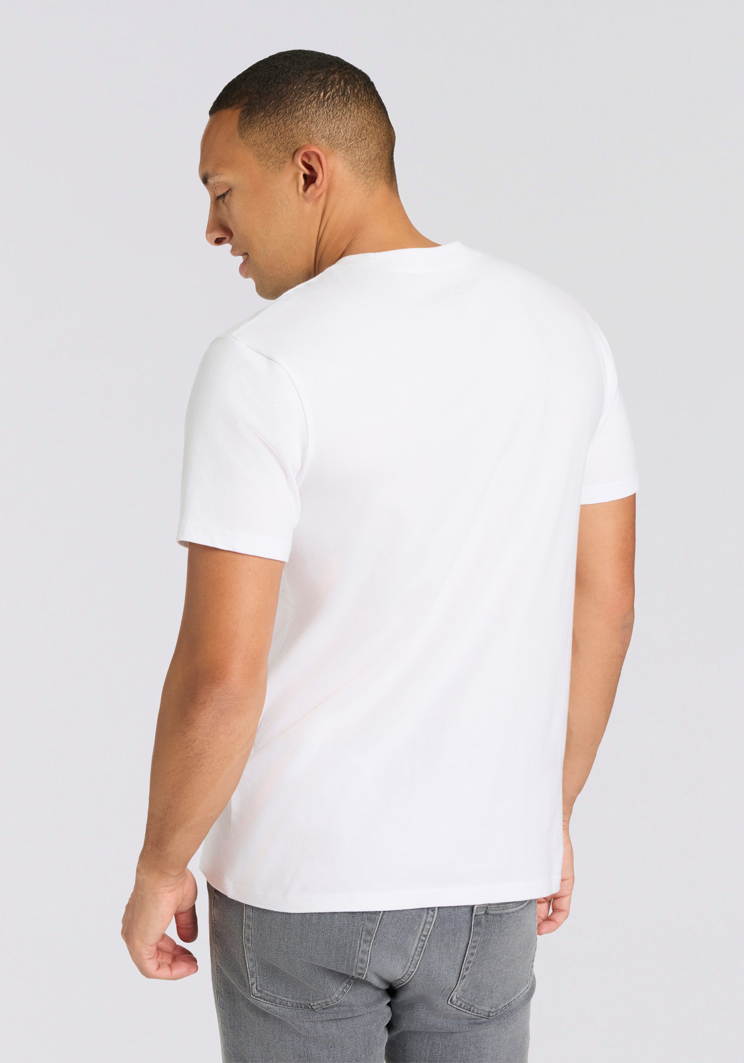 Quiksilver T-Shirt MINIDISCO 3PACK (3-tlg) 3er-Pack, Kurzarm-Design, aus Baumwolle, auch in großen Größen