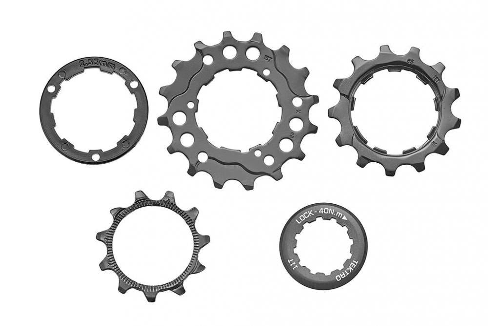 Tektro Zahnkranz Tektro Ersatzritzel CS-M350 11-13-16 Zähne für 9-fach Kassette, schwar