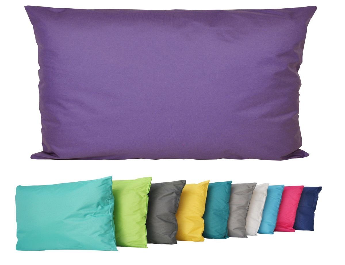 JACK Dekokissen JACK Outdoor Lounge Kissen 30x50cm Dekokissen inkl. Füllung Wasserfest, mit Lotus-Effekt, Robust, Strapazierfähig, für Innen & Außen