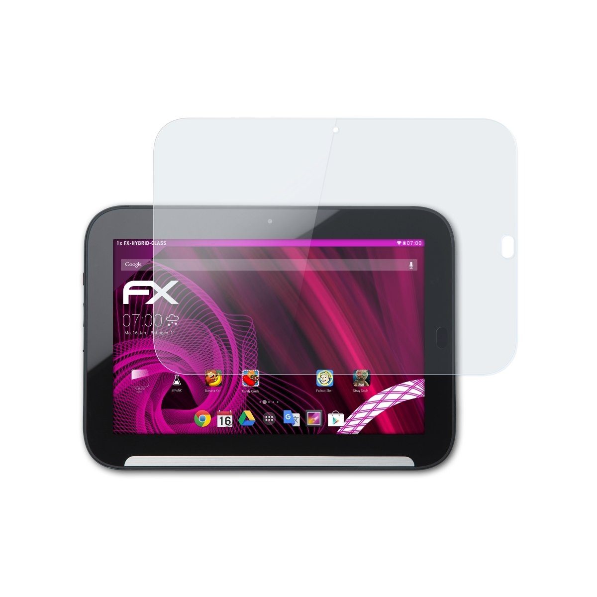 Schutzfolie Panzerglasfolie für Medion LIFETAB P9516 MD99100
