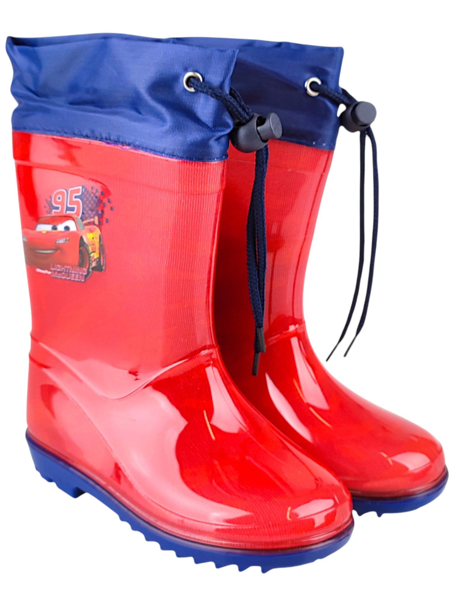 Disney Cars Lightning McQueen Gummistiefel Jungen Regenstiefel Gr. 22 - 32