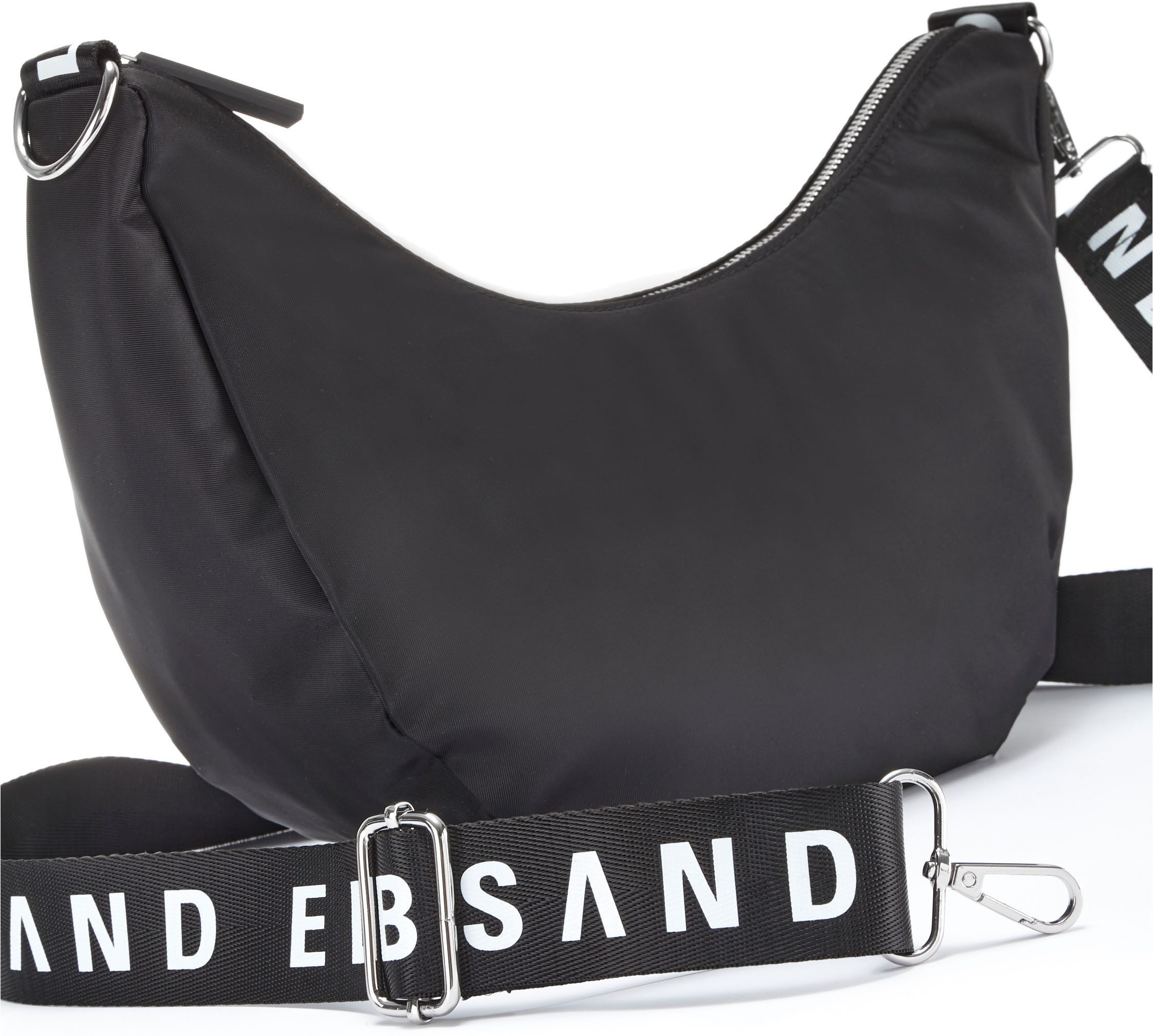 Elbsand Umhängetasche Hobo-Tasche, Schultertasche, Minibag, Henkeltasche, Crossbody Bag, Handtasche Damen zum Umhängen aus weichem Material VEGAN