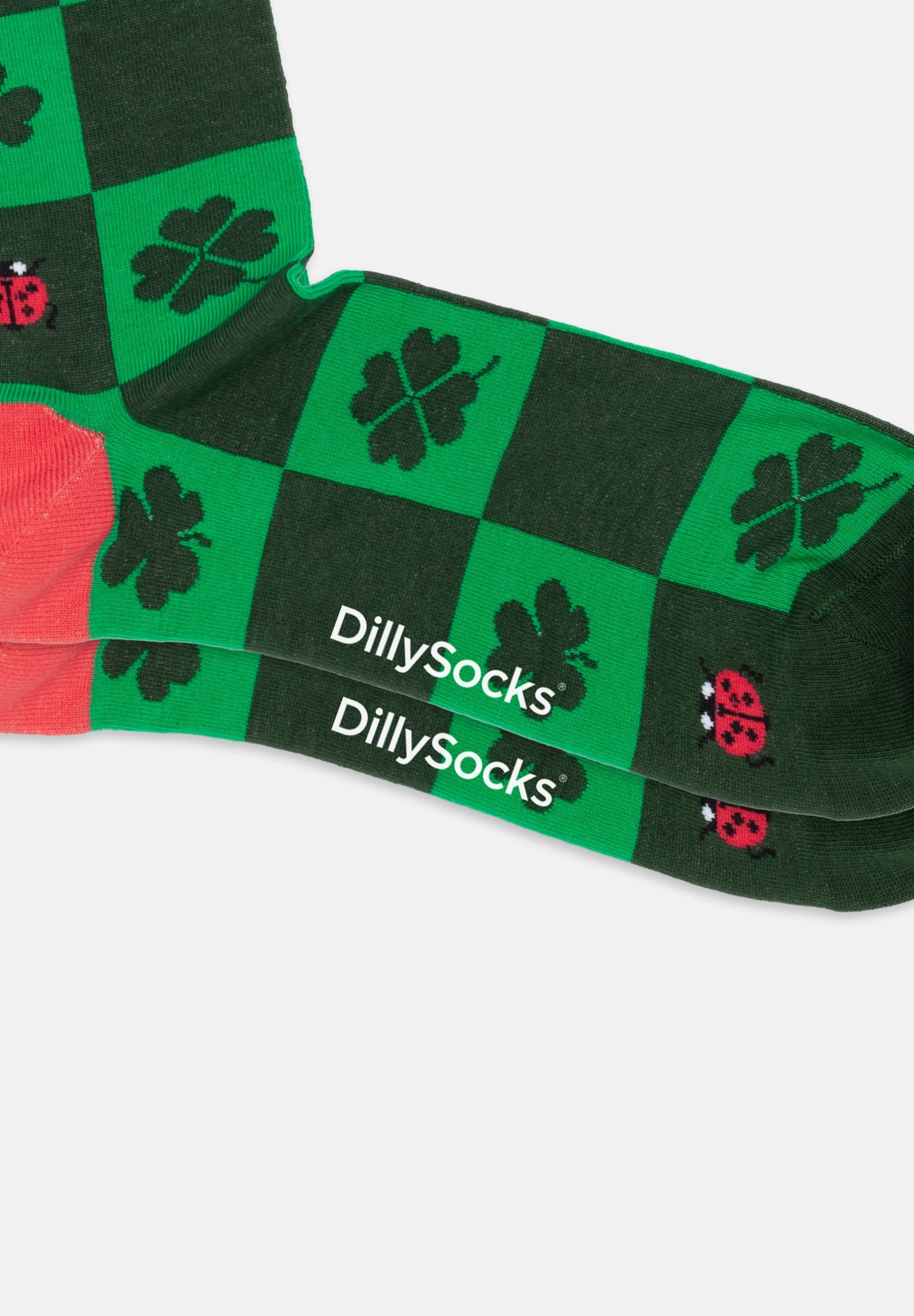 DillySocks Basicsocken Lucky Celebration Aus Baumwolle & recyceltem Polyamid