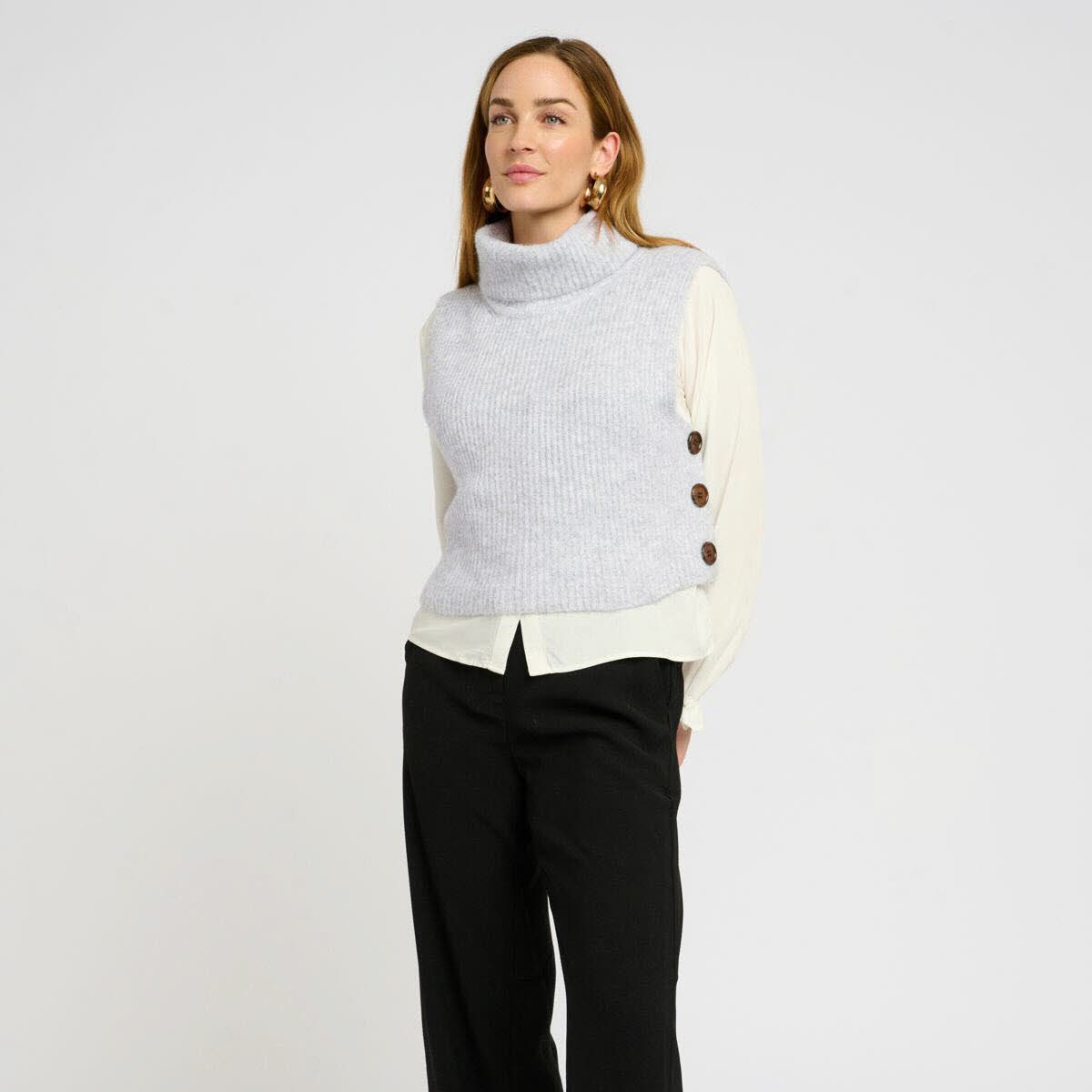 Cream Strickpullover CRStarfi Short Knit Slipover