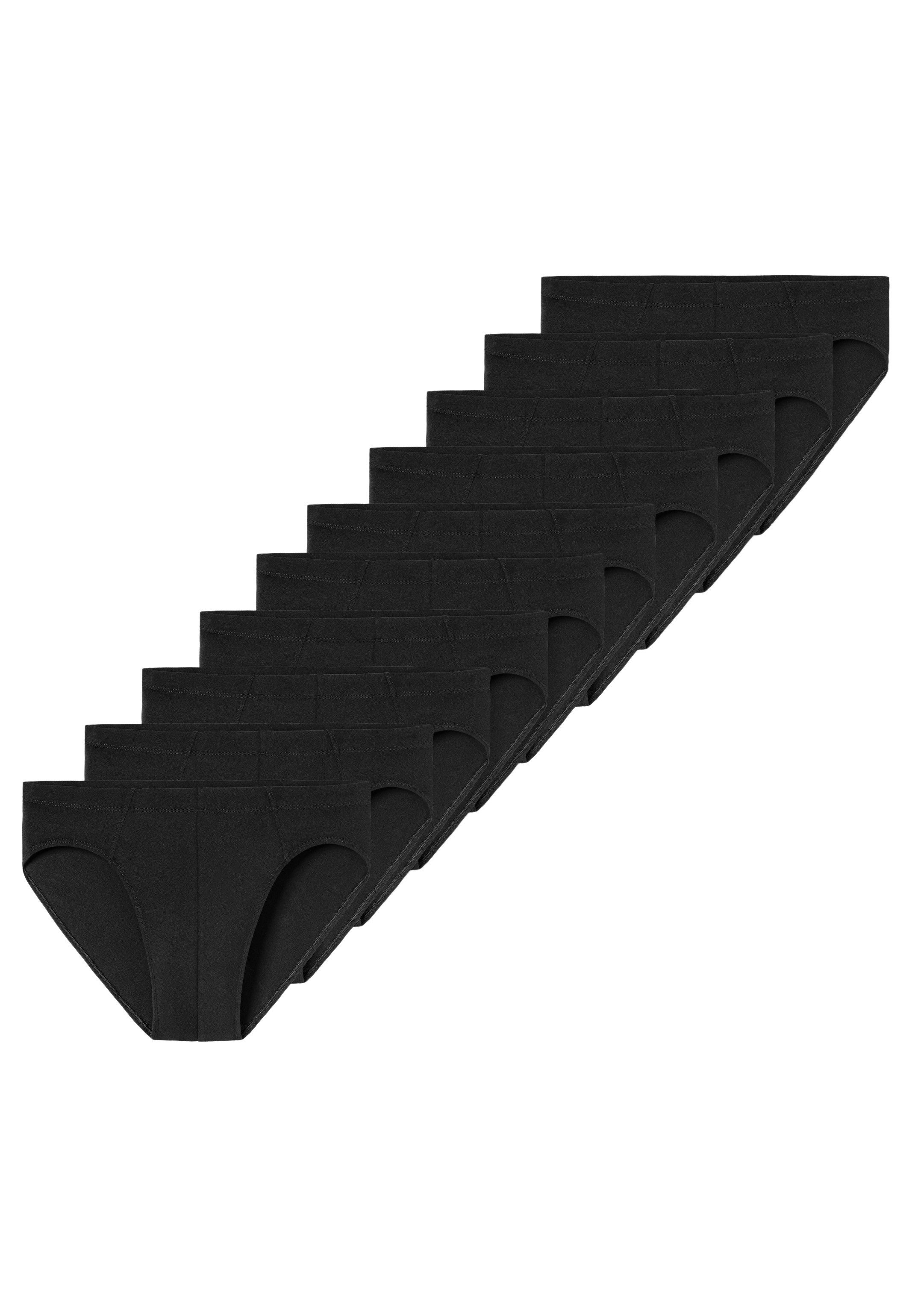 uncover by SCHIESSER Slip 10er Pack Cotton (Spar-Set, 10-St) Mini Slip / Unterhose - Baumwolle - ohne Eingriff - Atmungsaktiv