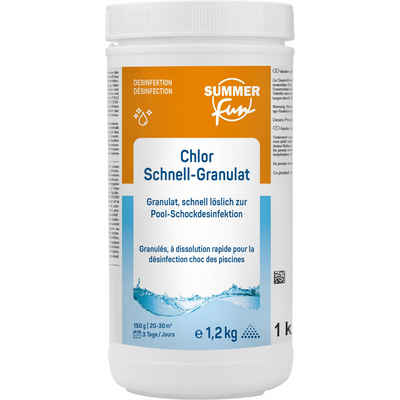 SUMMER FUN Poolpflege Summer Fun Chlor Schnell-Granulat - 1,2 kg