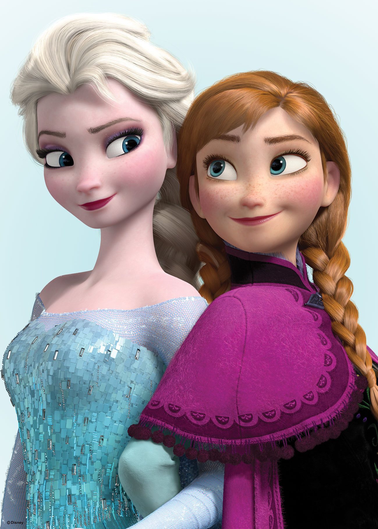 Wallarena Leinwandbild Kinderzimmer Mädchen Frozen Wandbild günstig online kaufen