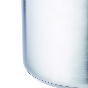 Renberg Suppentopf Großraumtopf aus Edelstahl, Edelstahl, Farbe: Silber, spülmaschinengeeignet, induktionsfähig