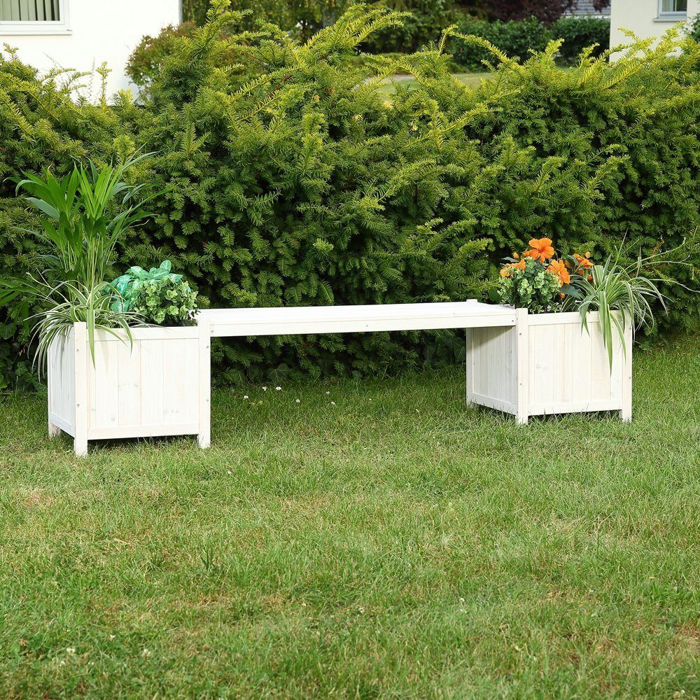 Melko Gartenbank Gartenbank Sitzbank mit 2 günstig online kaufen