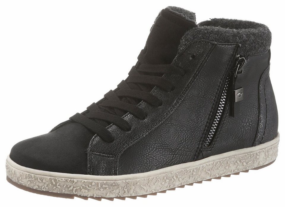 Tom tailor schnürboots weiß Clearance