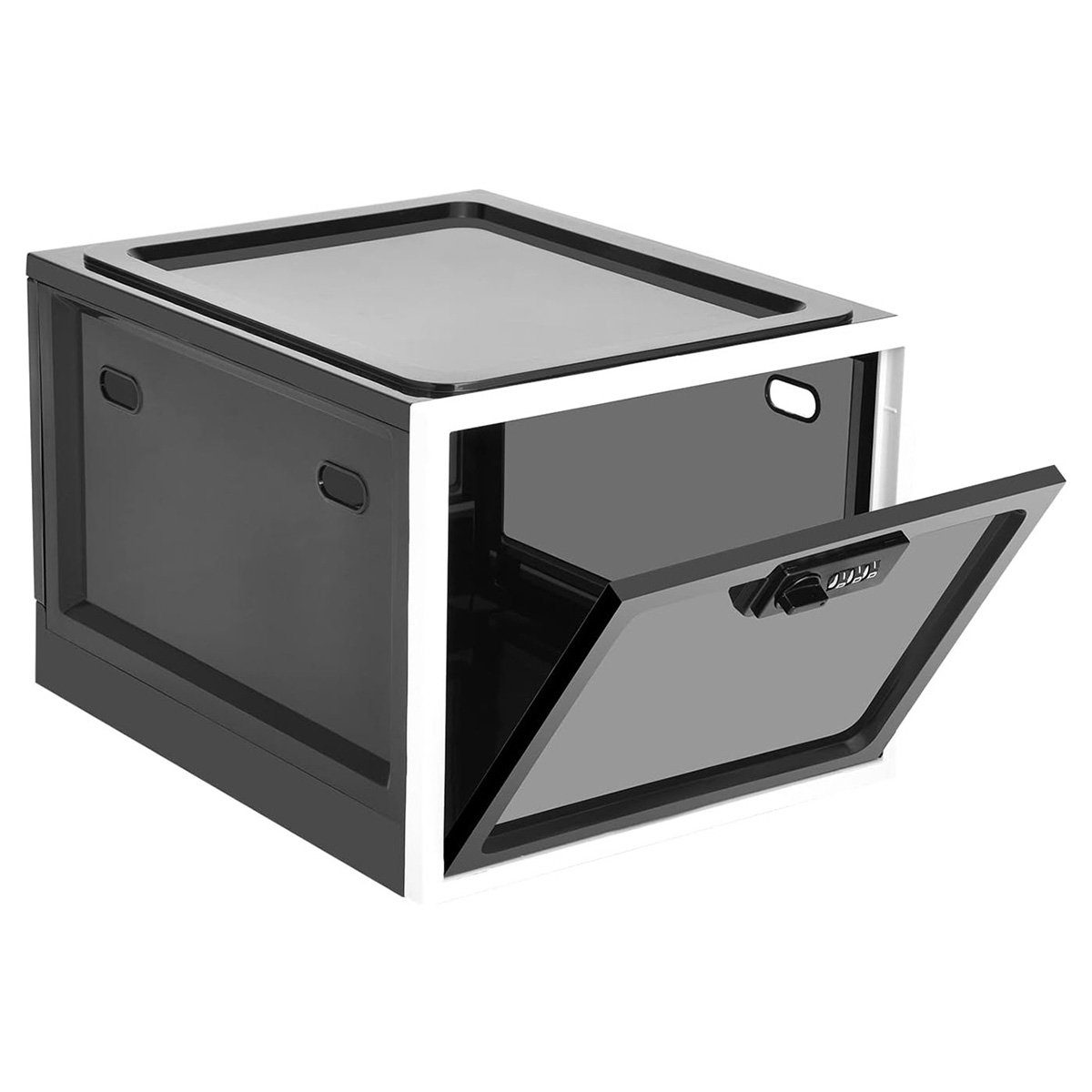 yozhiqu Aufbewahrungsbox Abschließbare Aufbewahrungsboxen. (1 St), Für Lebensmittelsortierung, Kühlschrank, Elektronik, Büroakten