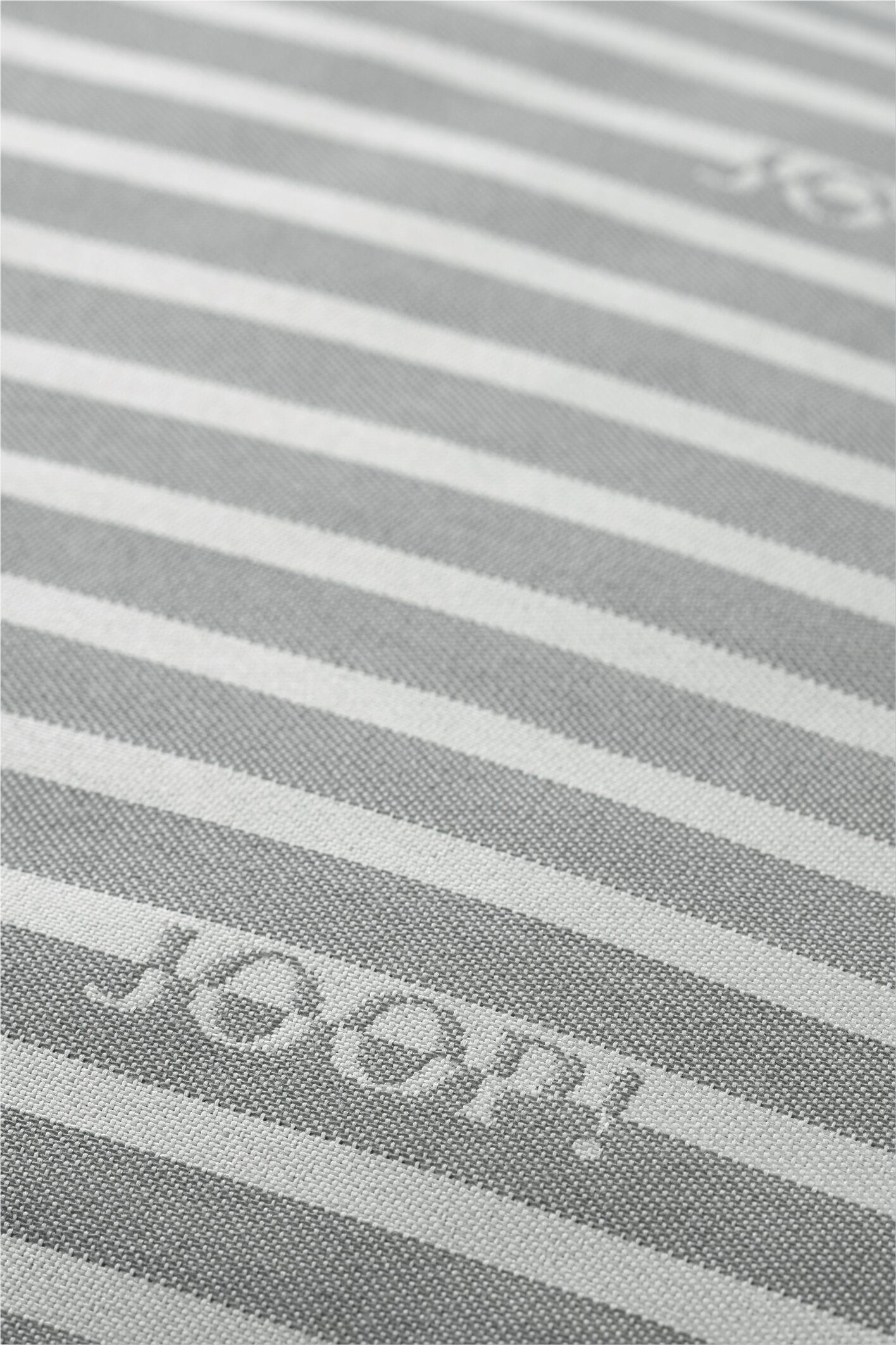 (1 LIVING Joop! Silber Kissenbezug - JOOP! STRIPES Zierkissenhülle, Stück) LOGO