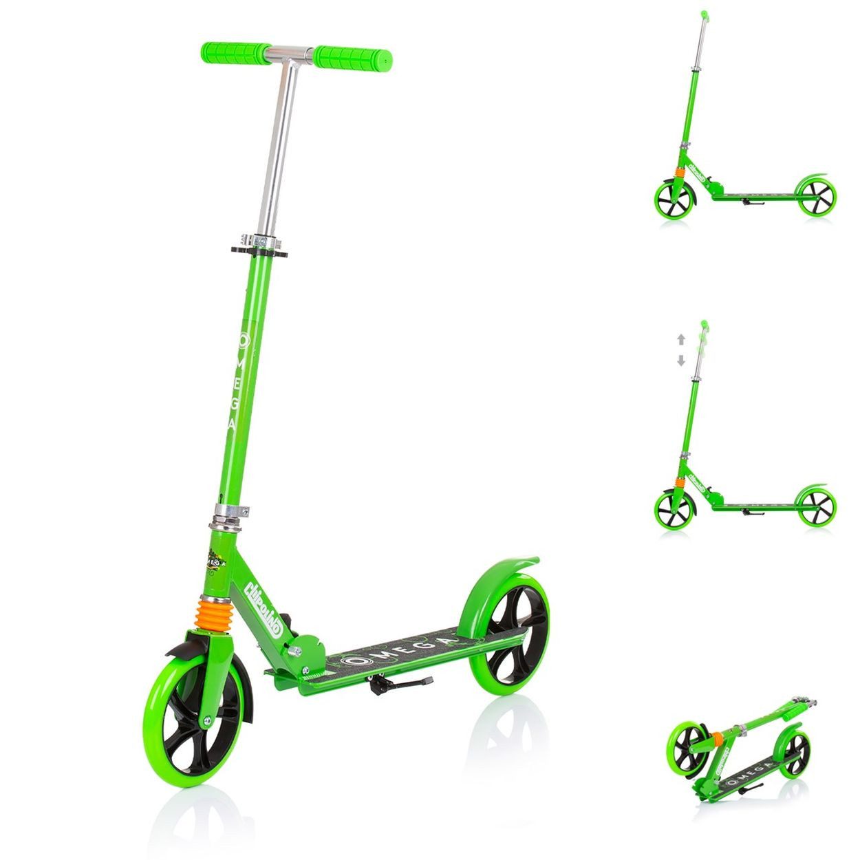 Cityroller Kinderroller Omega PU Räder