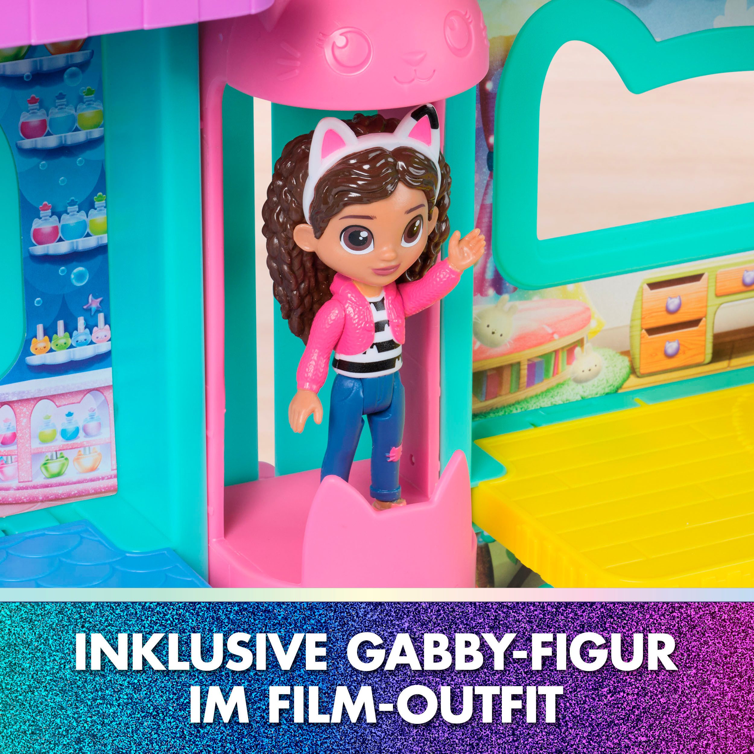 Spin Master Spielwelt Gabby’s Dollhouse: Der Film – Puppenhaus zum Kinofilm