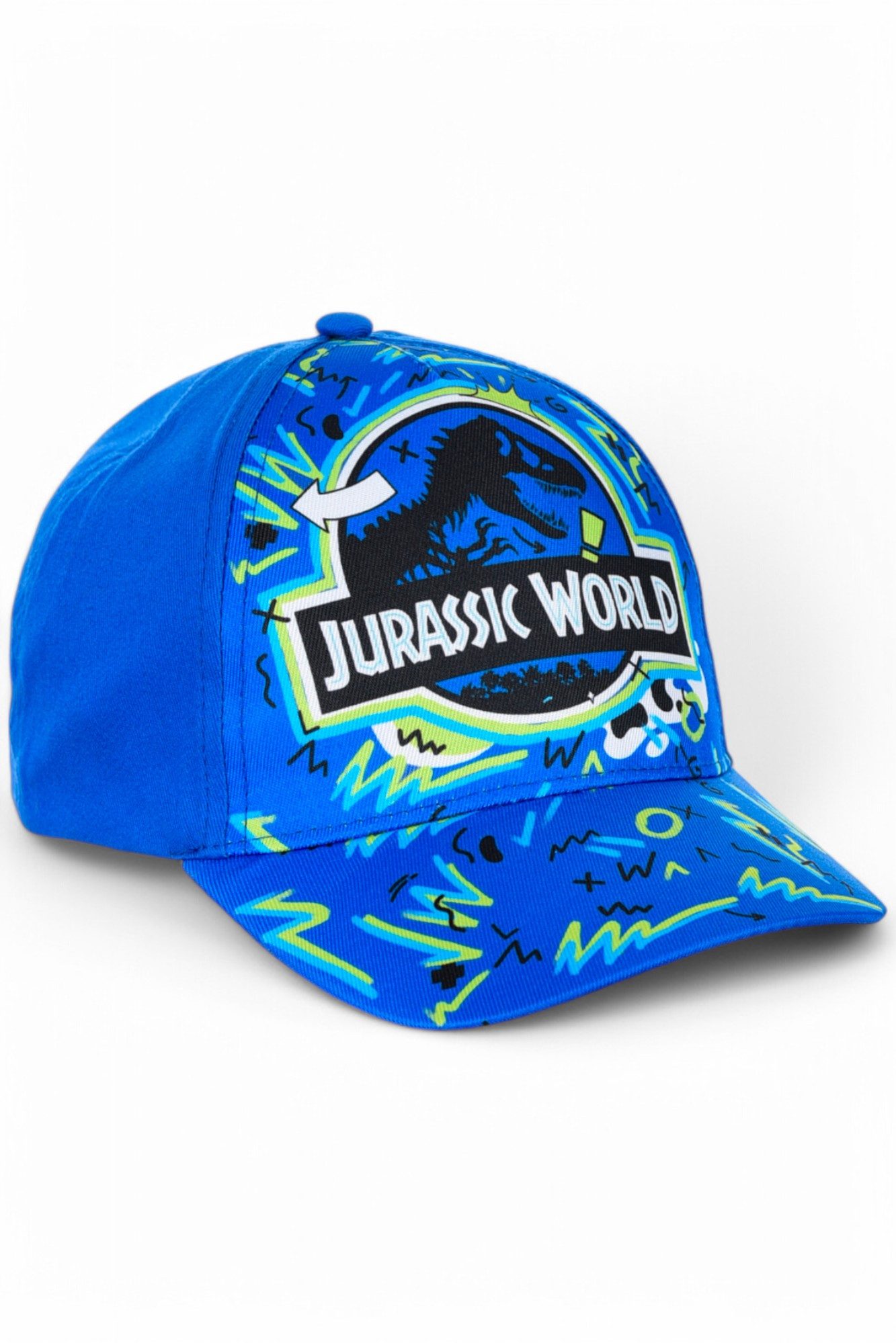 Jurassic World Baseball Cap T-REX Jungen Sommerkappe Größe 52-54 cm