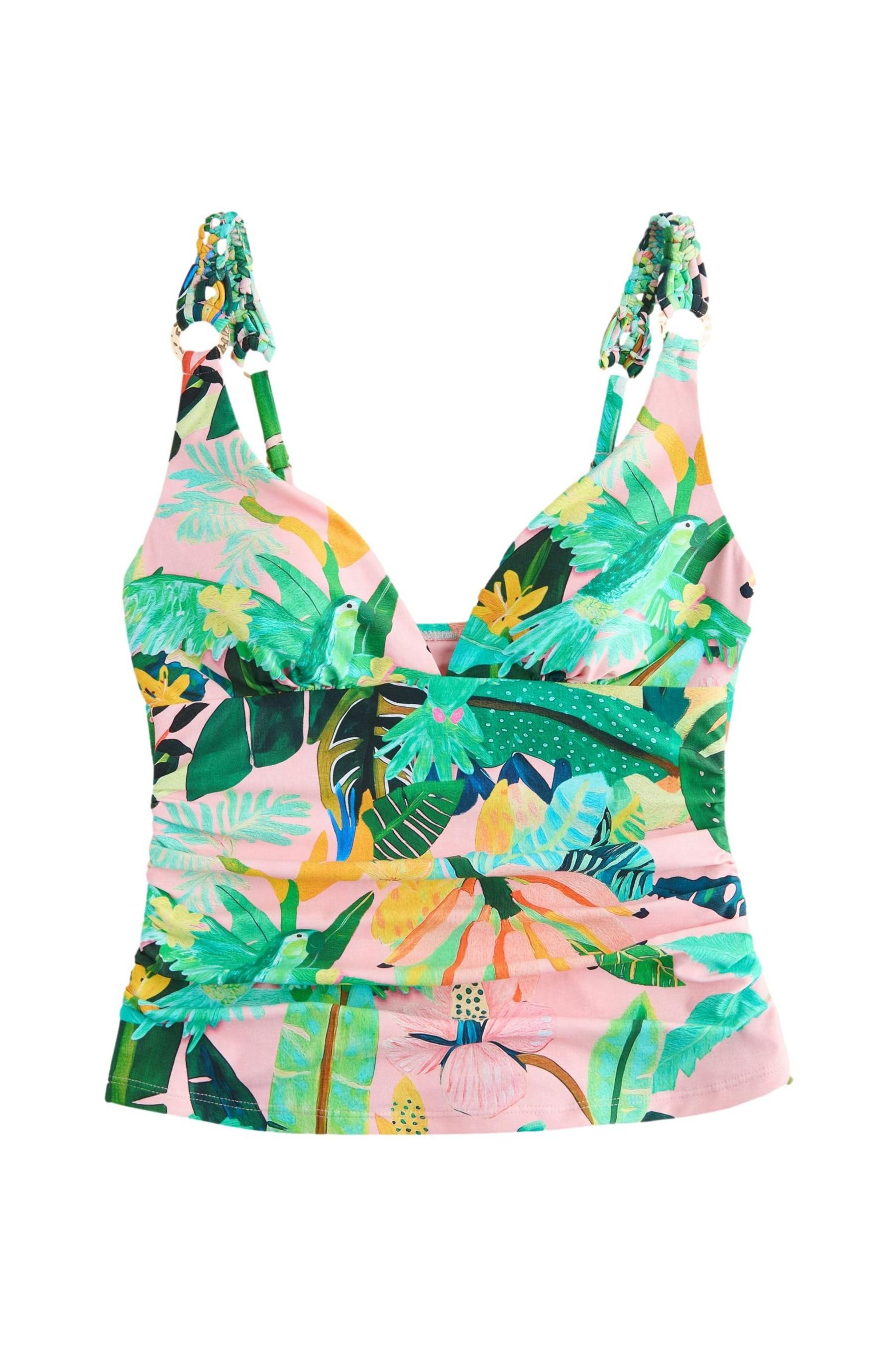 Next Tankini-Top Bauchformender Tankini mit tiefem Ausschnitt (1-St)