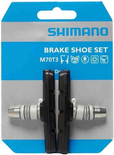 Shimano Bremsschuh Shimano Bremsschuhsatz M70T3 1 Paar schwarz Felgen Bremse