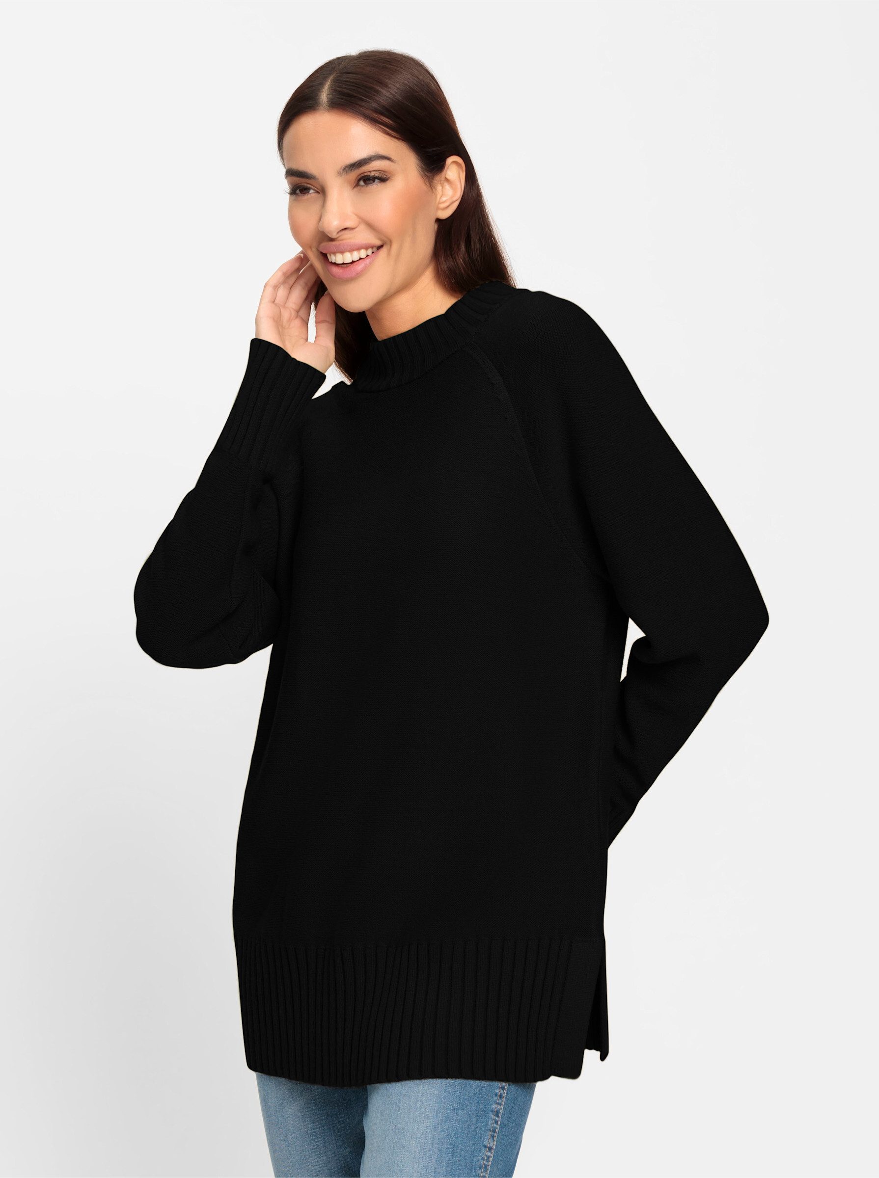 heine Strickpullover Pullover Langarm günstig online kaufen