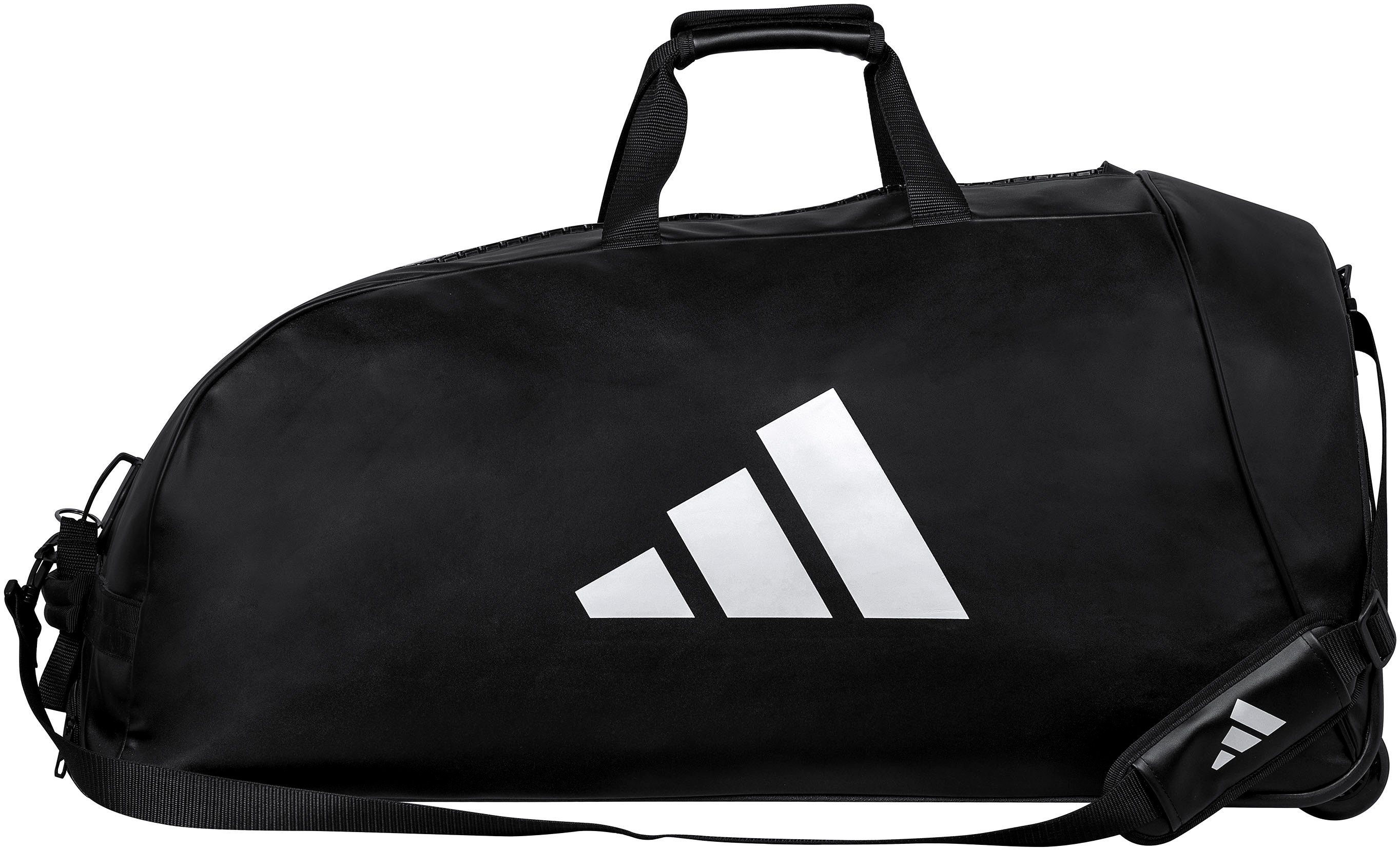 adidas Performance Sporttasche Trolley Bag PU Combat Sports (1-tlg),  Übergroßer Reißverschluss - auch mit Boxhandschuhen zu öffnen