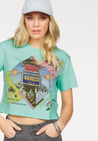 WRANGLER Футболка »CROP TEE«