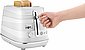 De'Longhi Toaster Avvolta CTA 2103.W, 2 kurze Schlitze, für 2 Scheiben, 900 W, Bild 7