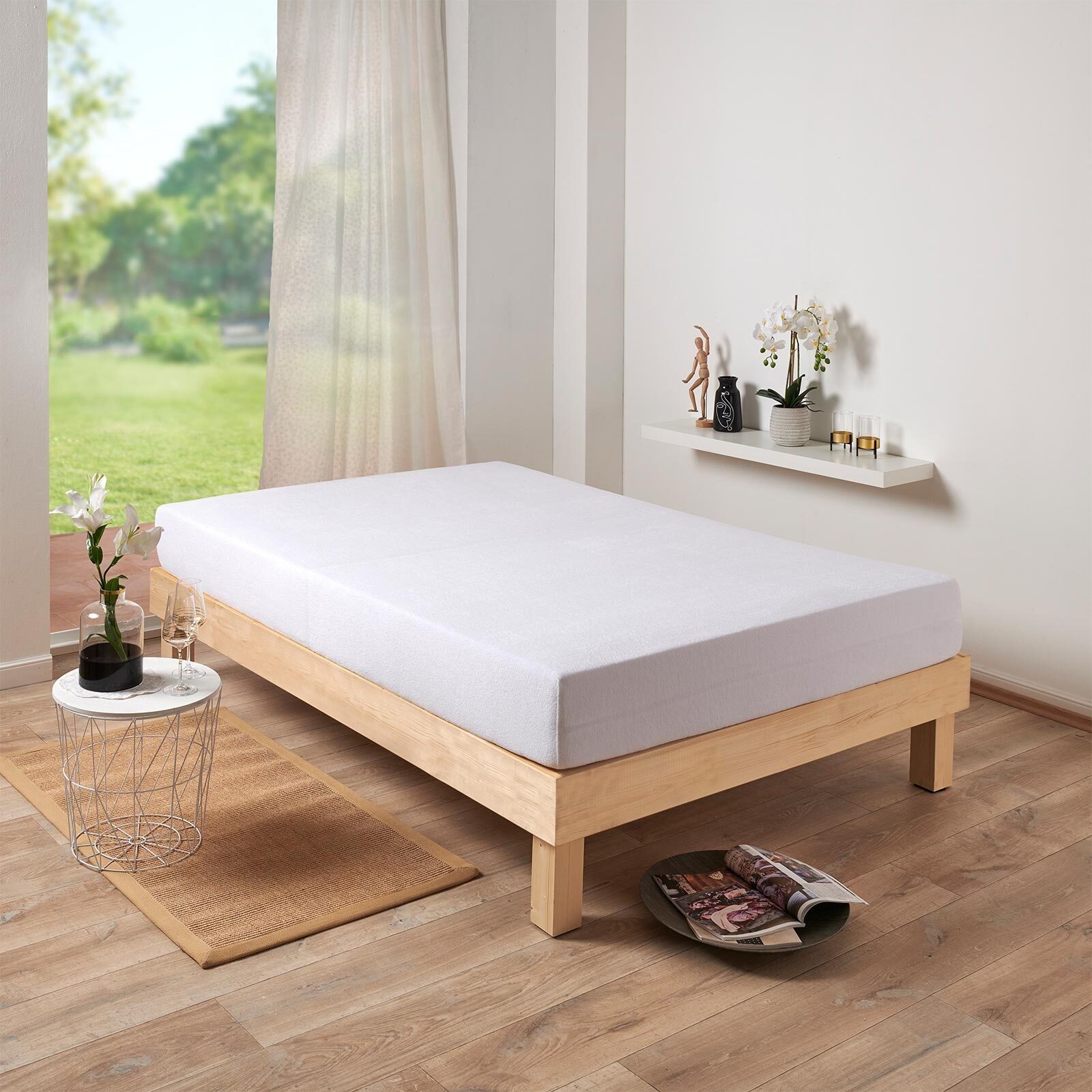 TRAUMSCHLAF Spannbettlaken Frottee Stretch, Frottier, Gummizug: Rundumgummi günstig online kaufen