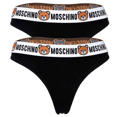 Moschino String Damen String 2er Pack - Underbear, Unterhose