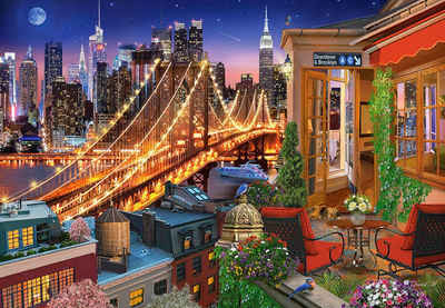 Castorland Puzzle Castorland C-104598-2 Brooklyn Bridge Lights, Puzzle 1000 Teile, Puzzleteile