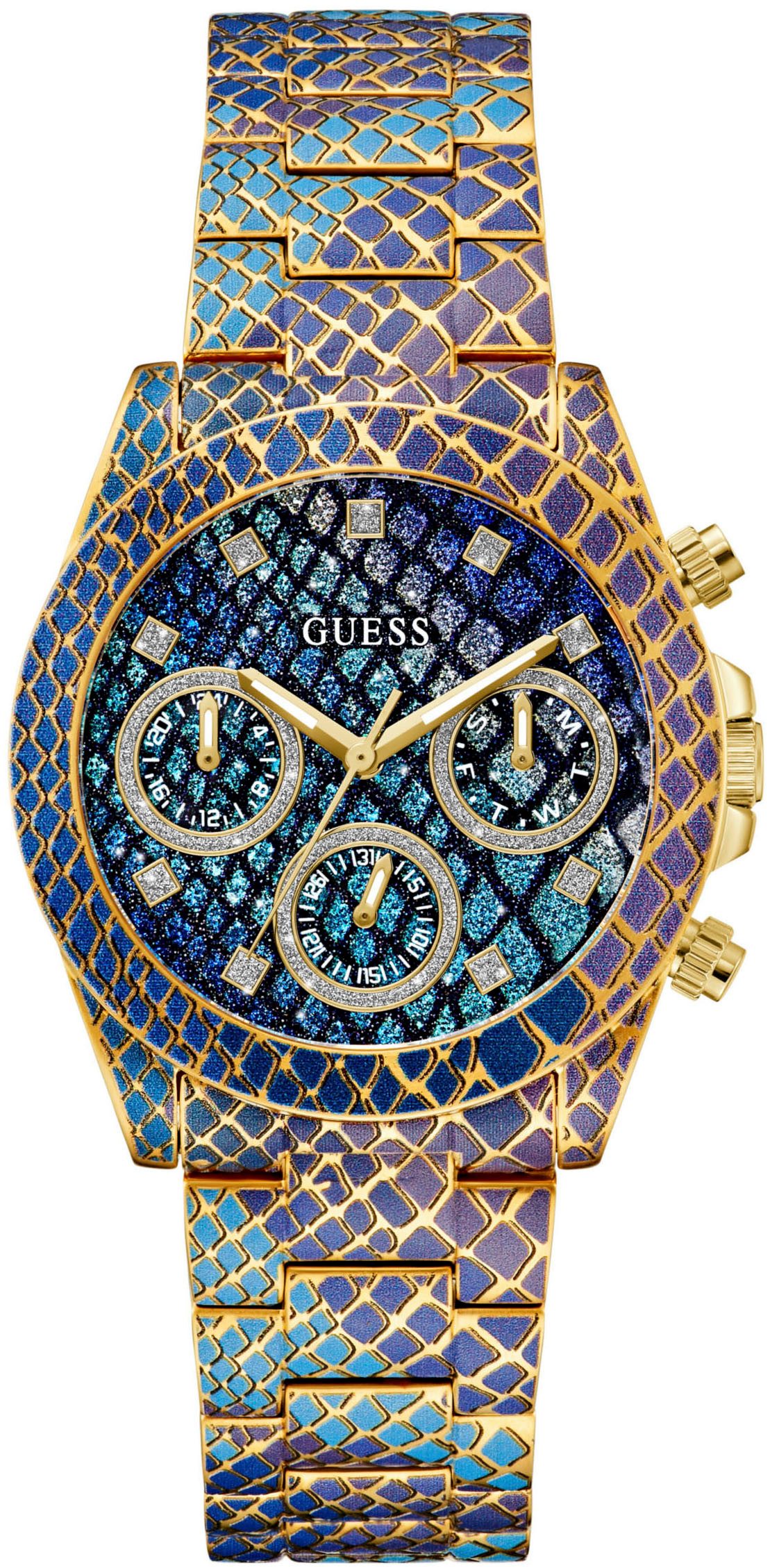 Guess Multifunktionsuhr SERPENTINA GW0752L1, Quarzuhr, Armbanduhr, Damenuhr günstig online kaufen