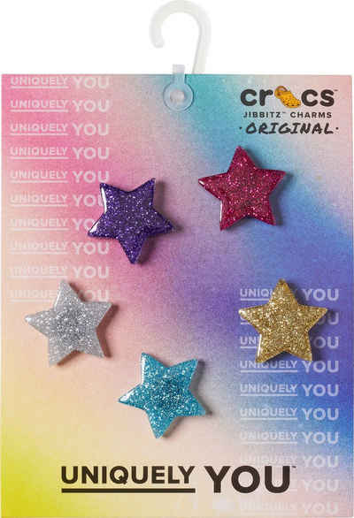 Crocs Schuhanstecker Jibbitz™ Icon Glitzer Stars (Set), mit Glitzer