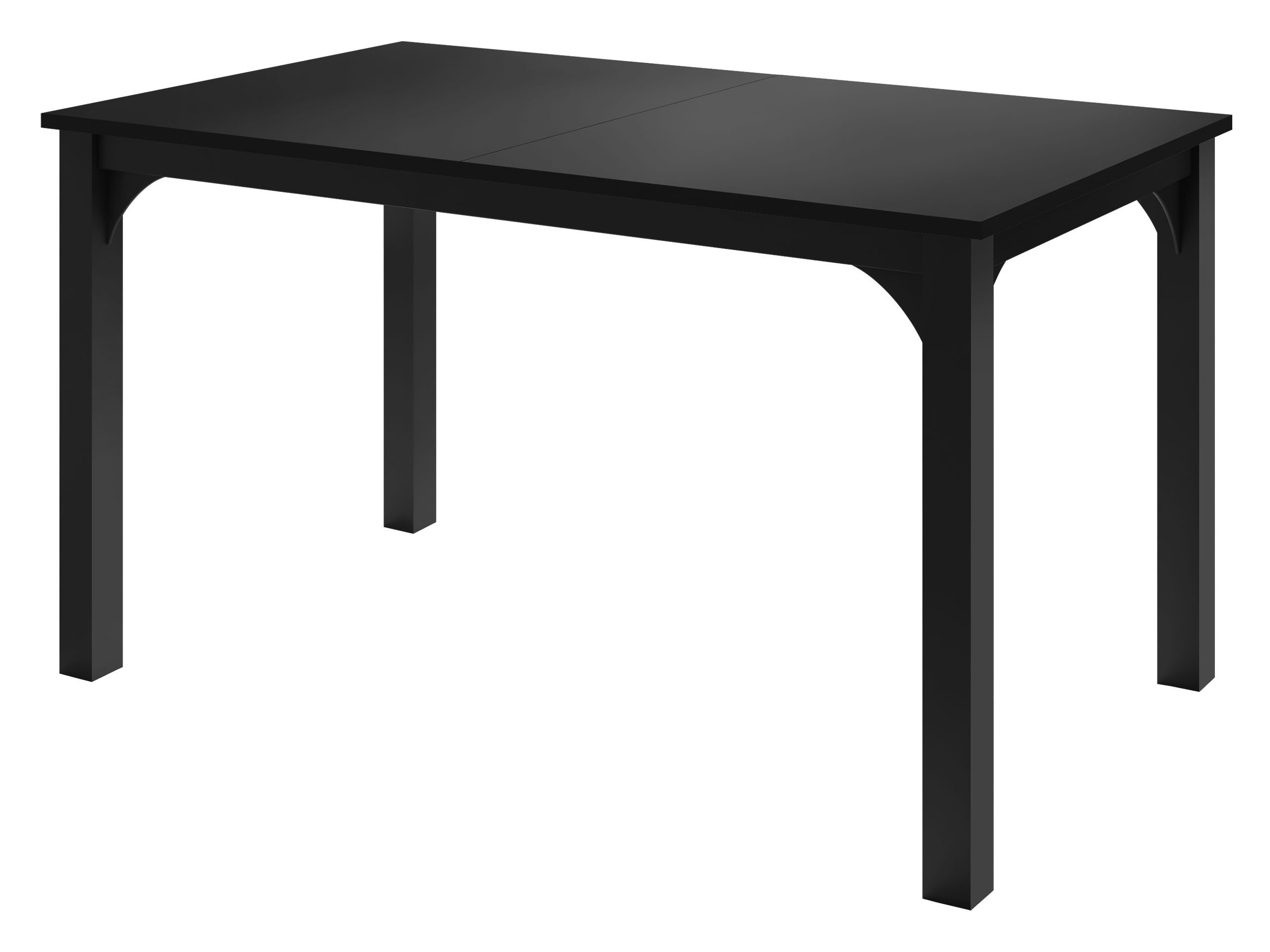 MIRJAN24 Esstisch Focus 140 (Ausziehbar - 1x Einlegeplatte), 140 - 178x80x76 cm, Beine aus Stahl