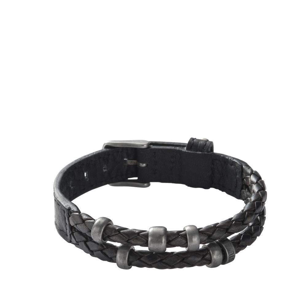 Fossil Lederarmband Fossil Herren Armban...