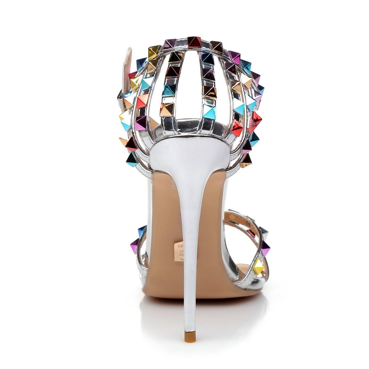 Santa Clara Silver/Multi Sandalette