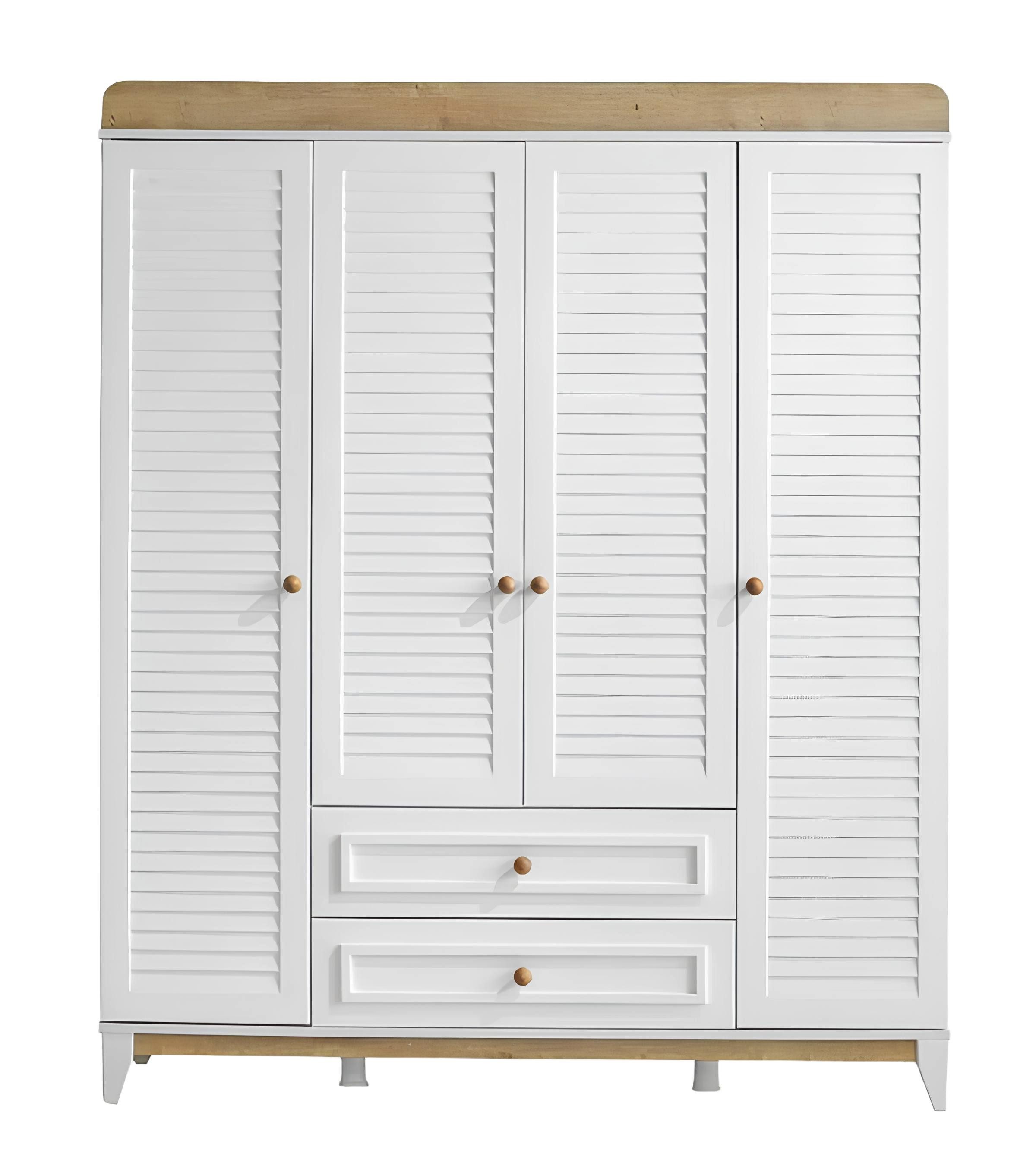 Xlmoebel Kleiderschrank Geräumiger Schrank für das Kinderzimmer in stilvollem Design (Kleiderschrank) Hergestellt in Europa