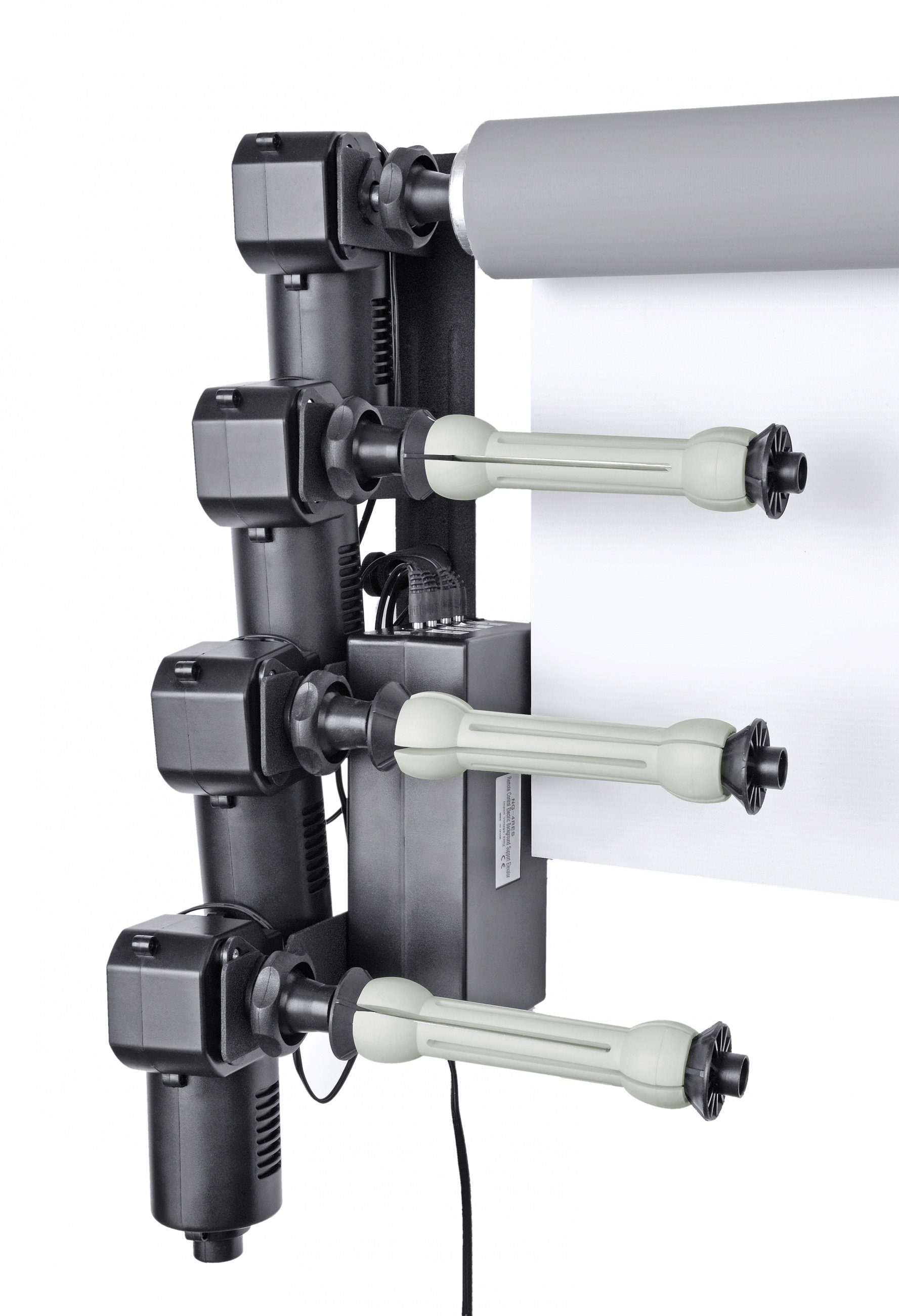 BRESSER Fotostudio »Elektrische Wandhalterung für 4 Hintergrundrollen