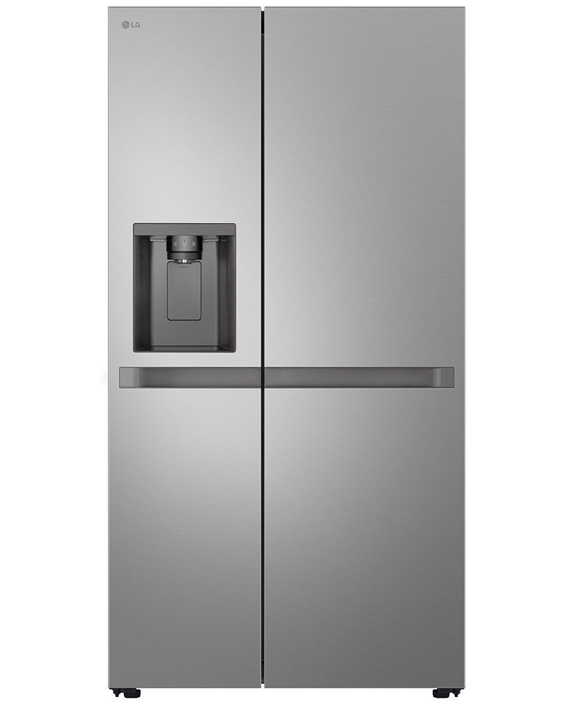 LG Side-by-Side L-Serie GSLC41PYPE, 179 cm hoch, 91.3 cm breit, Eis-, Crushed Ice- und Wasserspender, Multi-Airflow Umluftkühlung