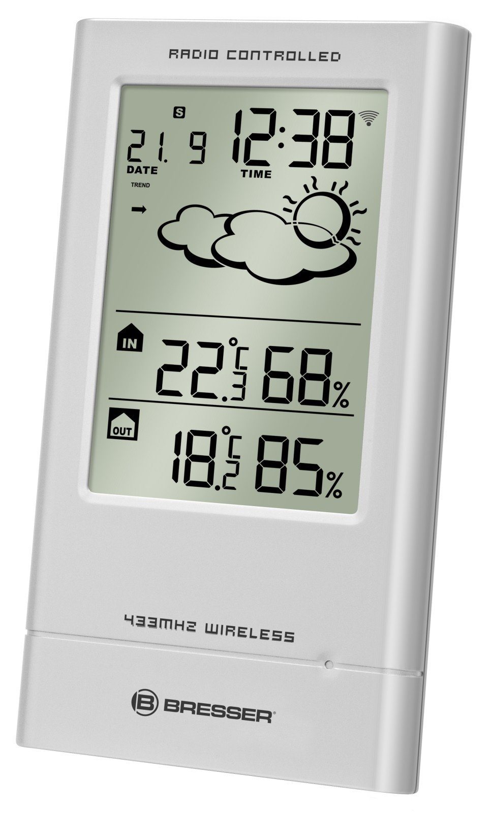 Wetterstation »TempTrend Funkwetterstation, silber« Wetterstation »TempTrend Funkwetterstation, silber«