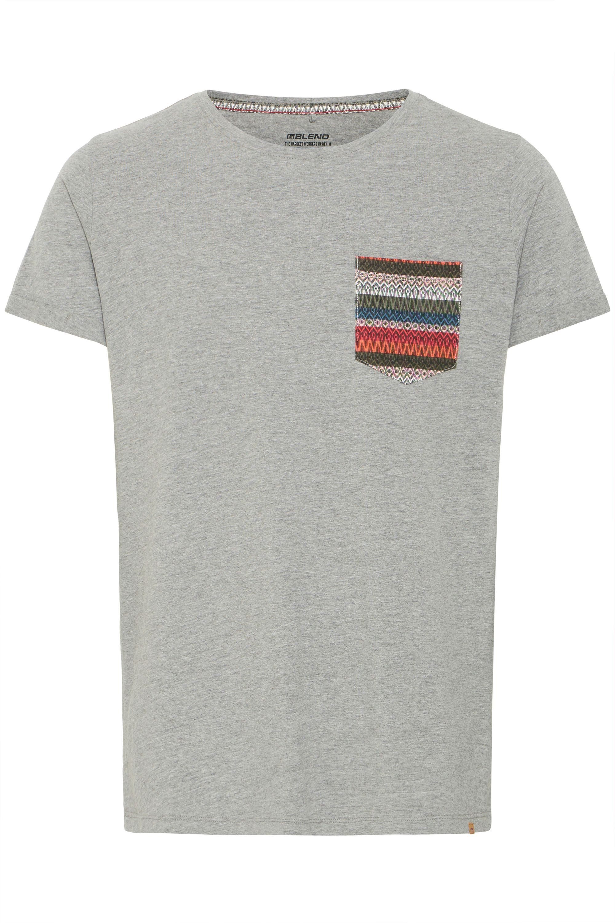 Blend T-Shirt BHElandro Klassisches T-Shirt mit Rundhalsausschnitt günstig online kaufen