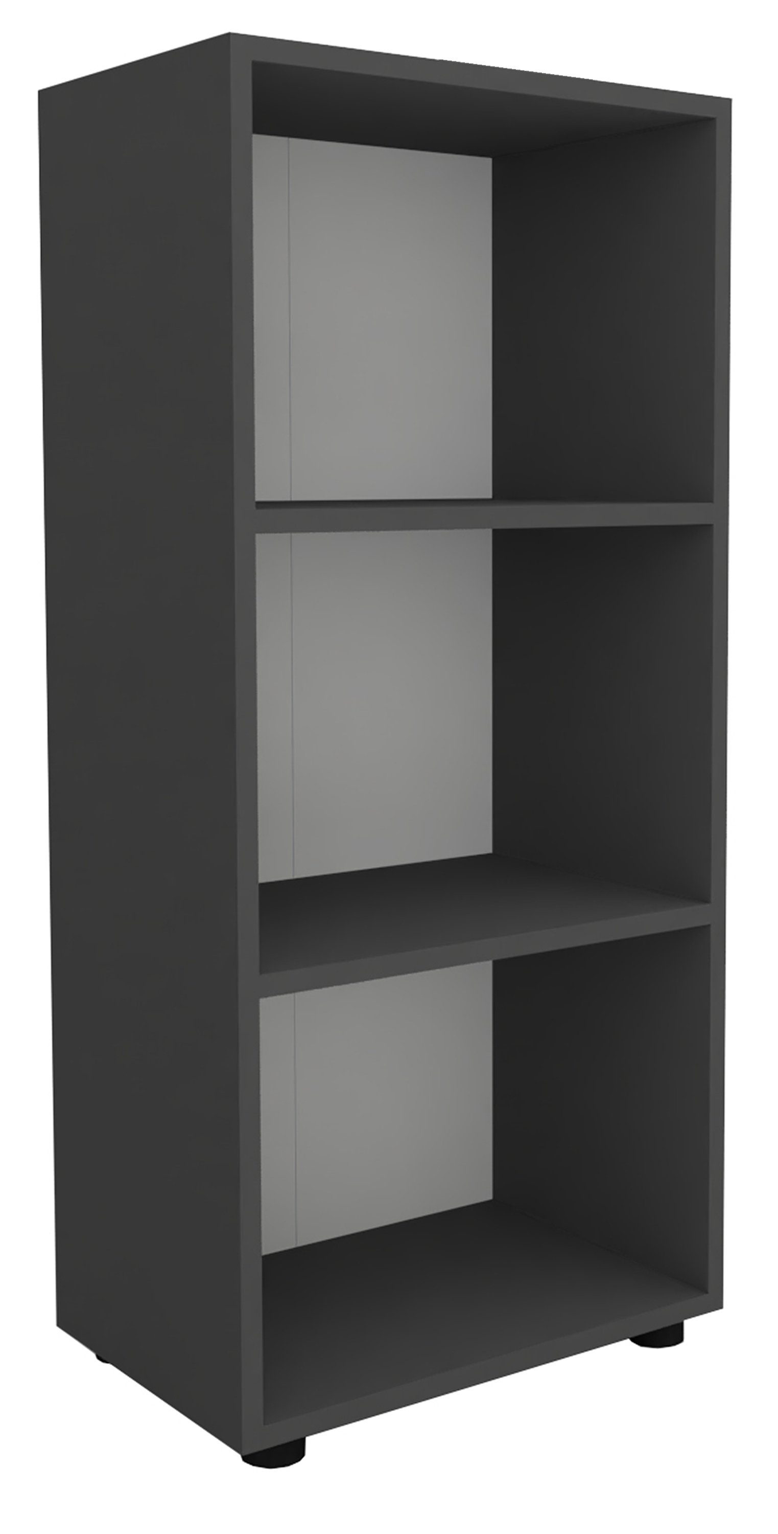 VCM Standregal Holz Büro Regal Bücher Ordner Aktenregal Ulas 3f
