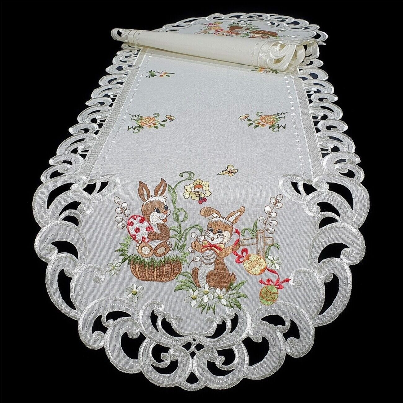 Brilliant Tischdecke Ostern / Tischdecke / #8983 / Tischwäsche / Beige, Ost günstig online kaufen