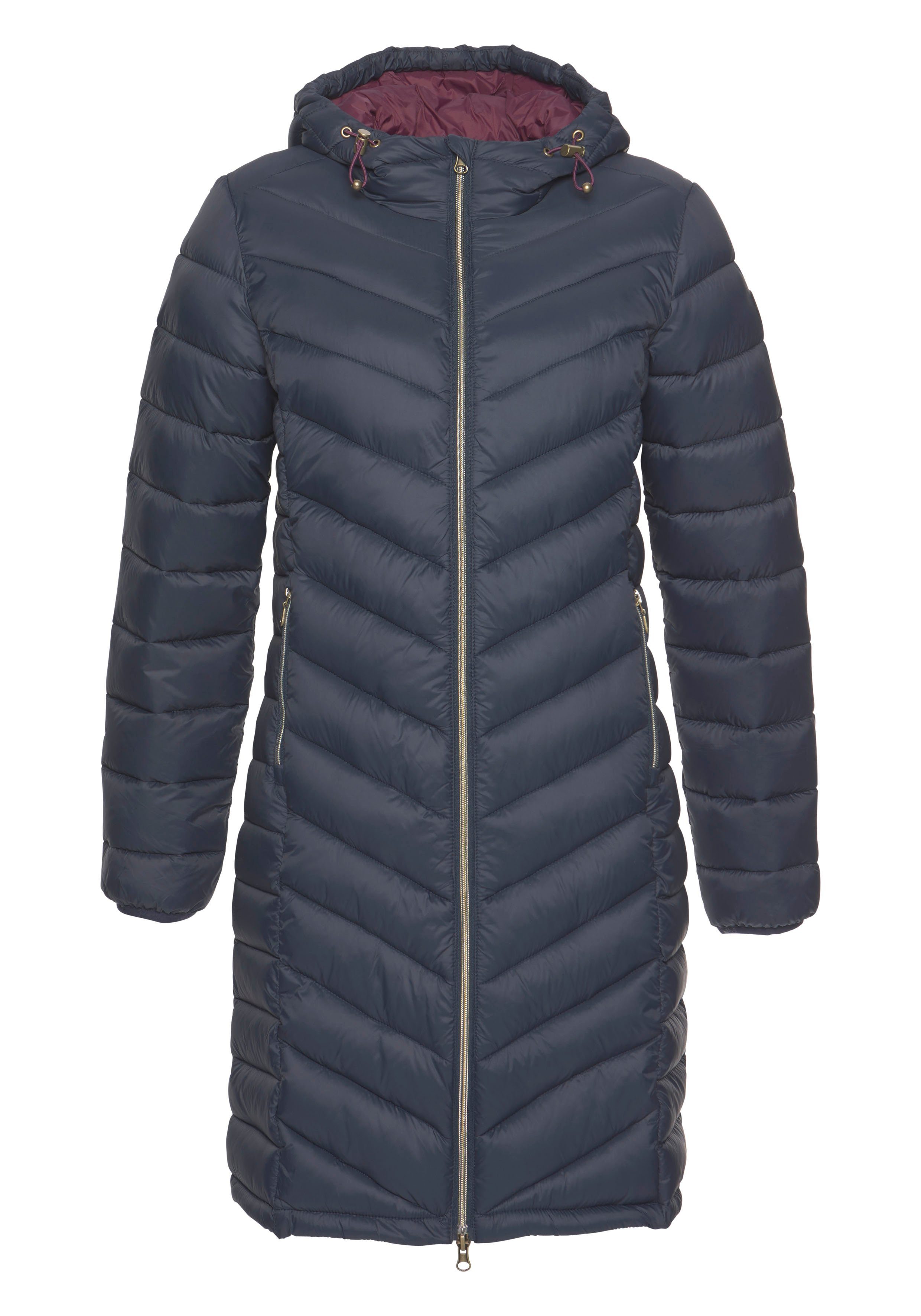 Polarino Steppmantel besonders leicht aber mit großem Wärmerückhaltevermögen. Reduzierter Preis € 69,99. Unverbindliche Preisempfehlung € 99,99