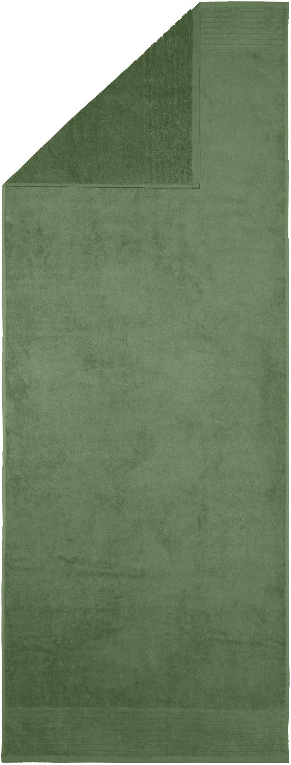 OTTO home Saunatuch Sanremo Premium, Premium Handtücher, 600 gr/m², 80x200cm, Frottier (Set, 2-St), Bordüre, einfarbig, flauschig, weich, dicke Qualität, 5 Jahr – Bild 4 von 5